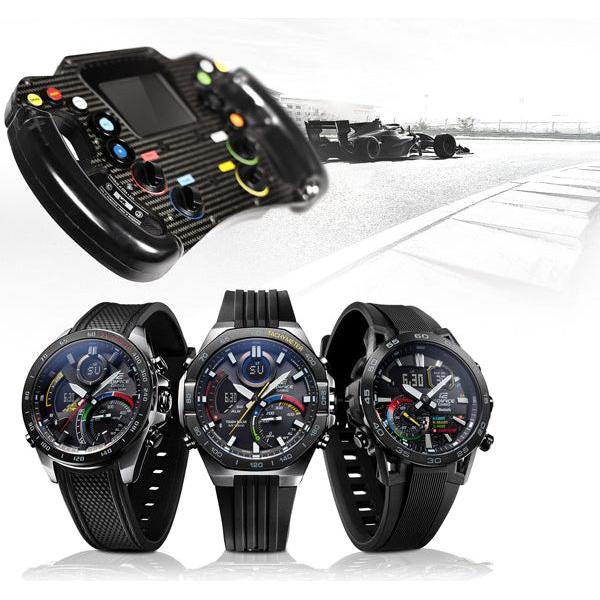 CASIO EDIFICE Mod. RACING MULTI COLOR SERIE ECB-40MP-1AEF