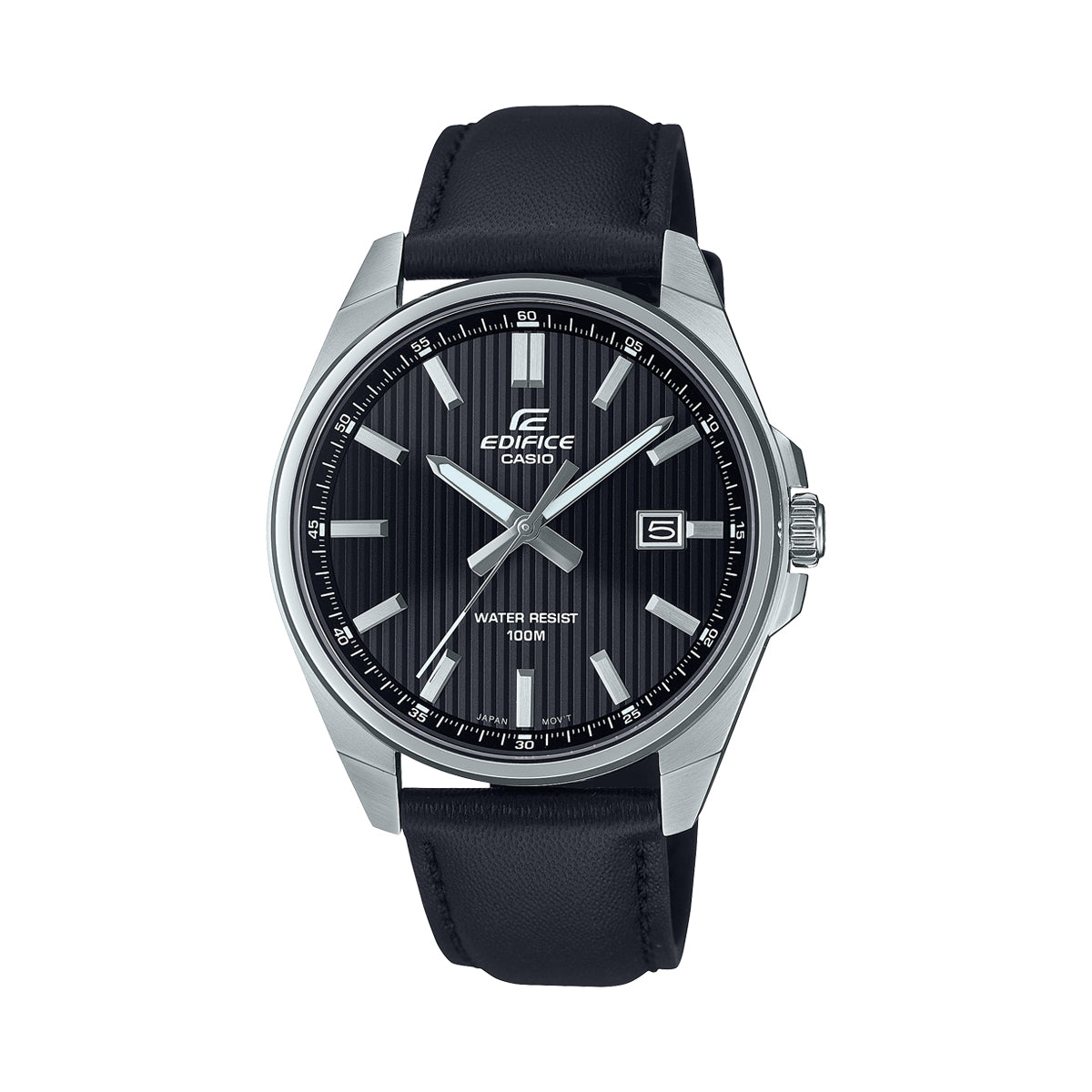 CASIO EDIFICE Mod. CLASSIC DATE - LEATHER, BLACK ***SPECIAL PRICE*** CASIO EDIFICE