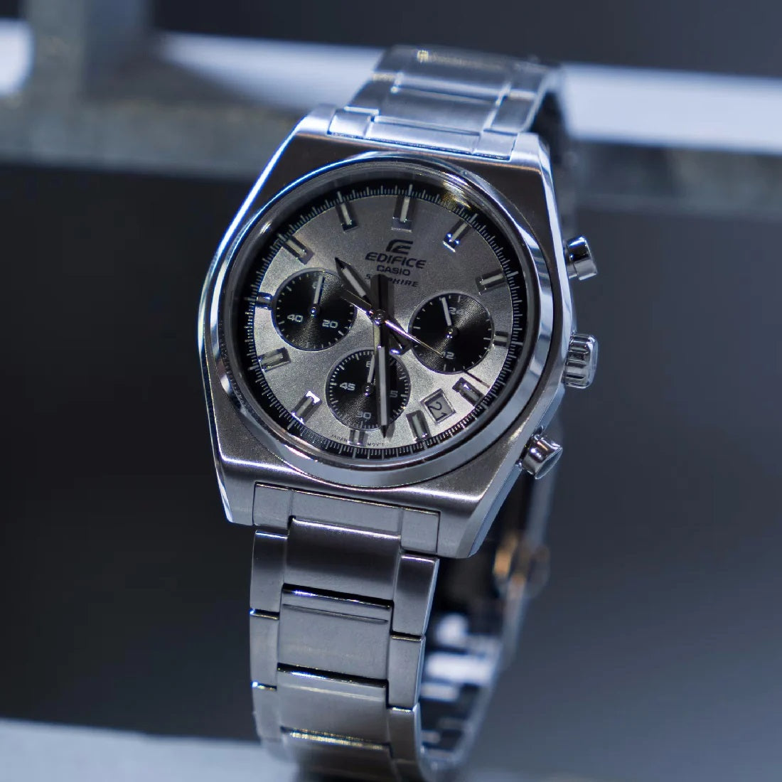 CASIO EDIFICE Mod. MOTORSPORT CHRONOGRAPH - SILVER CASIO EDIFICE
