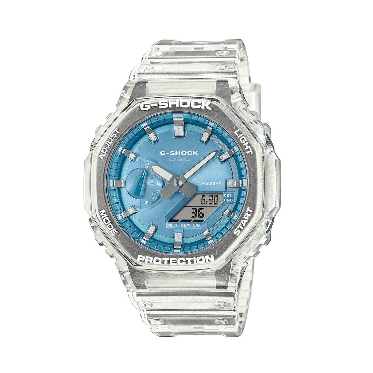CASIO G-SCHOCK Mod. BRIGHT METALLIC - LIGHT BLUE CASIO G-SHOCK