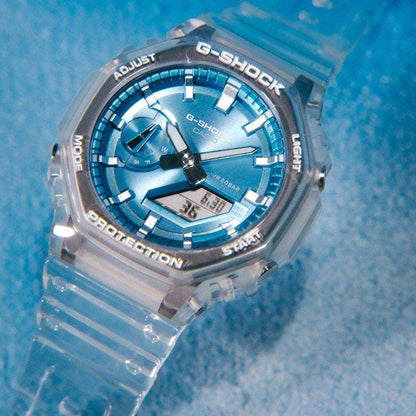 CASIO G-SCHOCK Mod. BRIGHT METALLIC - LIGHT BLUE CASIO G-SHOCK