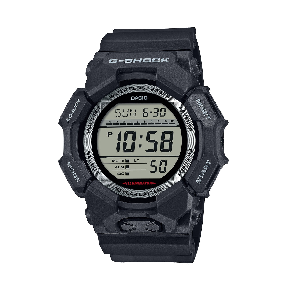 CASIO G-SCHOCK Mod. GRAND DIGIT - BLACK CASIO G-SHOCK