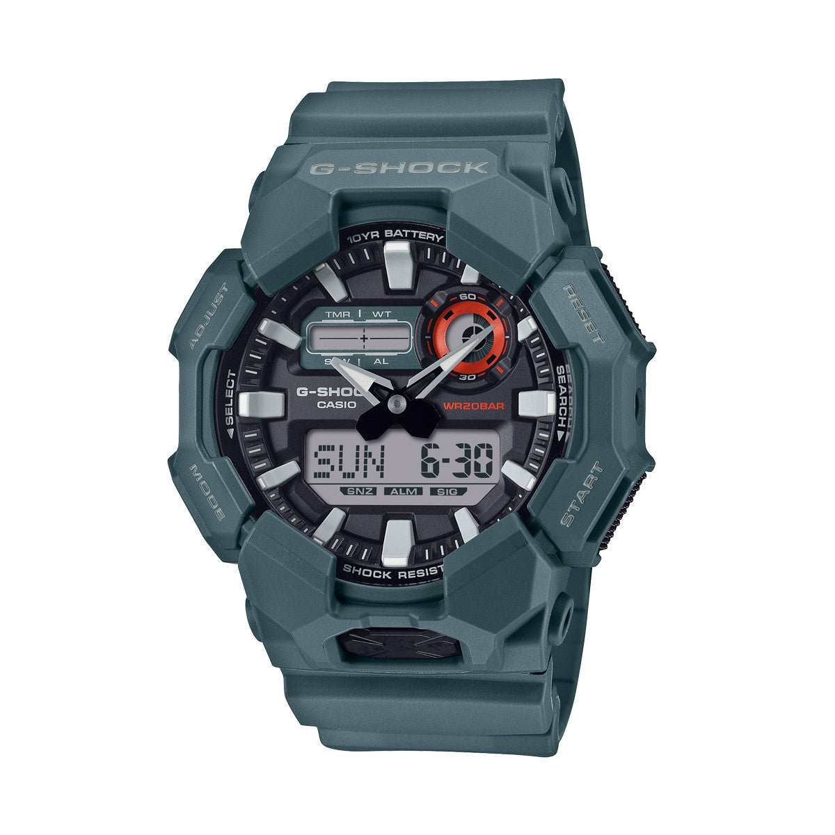 CASIO G-SHOCK Mod. NEW RUGGED BASIC Analog-Digital 10-Year Battery CASIO G-SHOCK