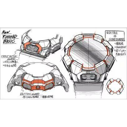 CASIO G-SHOCK Mod. NEW RUGGED BASIC Analog-Digital 10-Year Battery CASIO G-SHOCK