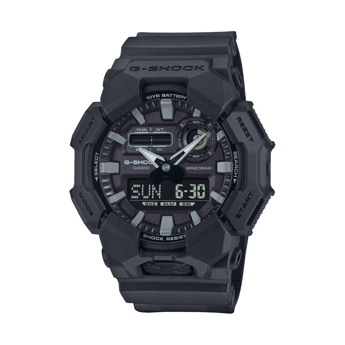 CASIO G-SHOCK Mod. NEW RUGGED BASIC Digital 10-Year Battery CASIO G-SHOCK