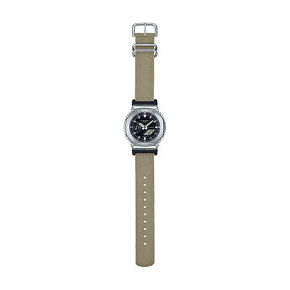 CASIO G-SHOCK Mod. OAK METAL COVERED - UTILITY SERIE KHAKI BEIGE WATCHES