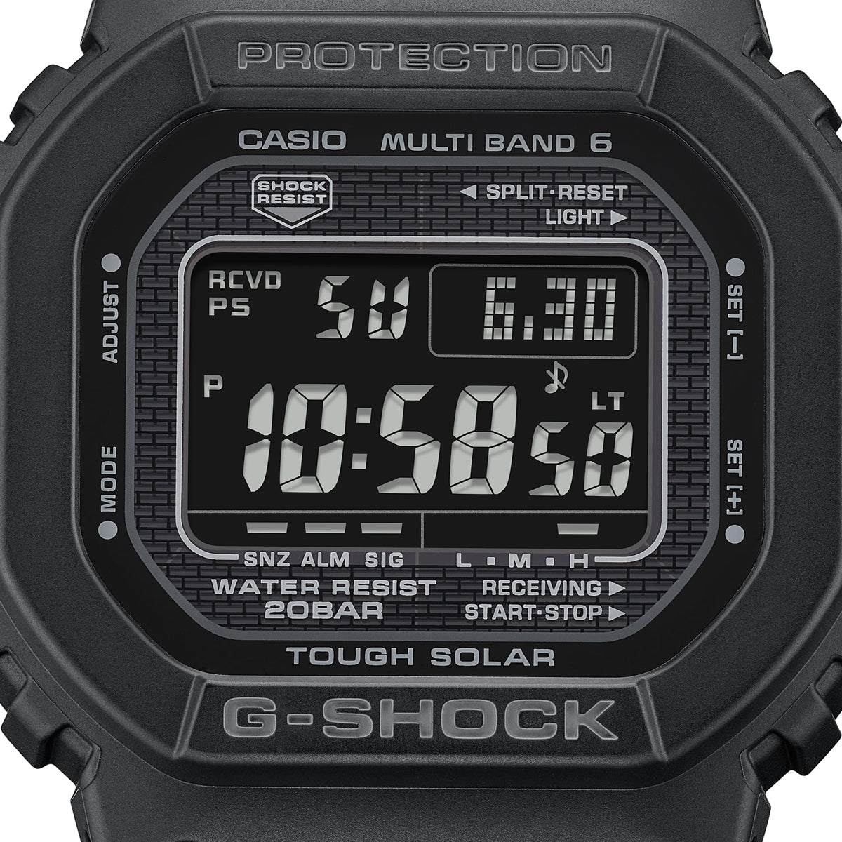 CASIO G-SHOCK Mod. THE NEW ORIGIN Multiband 6 - TOUGH SOLAR - FULL BLACK CASIO G-SHOCK