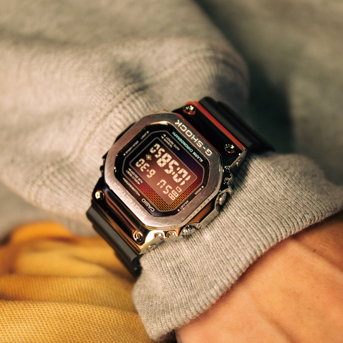 CASIO G-SHOCK Mod. THE ORIGIN METAL COVERED - RAINBOW BRICK WALL SERIE WATCHES