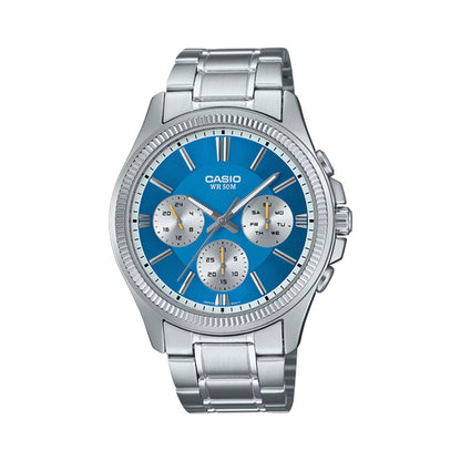 CASIO Mod. DAY DATE MULTIFUNCTION - LIGHT BLUE CASIO EU