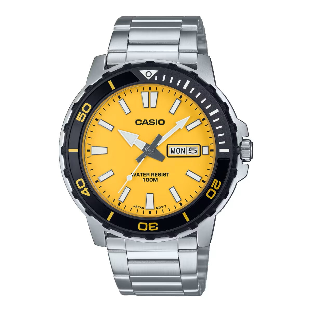 CASIO SPORT Mod. DIVER 100M - YELLOW CASIO COLLECTION & VINTAGE