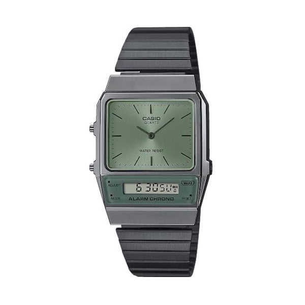 CASIO VINTAGE Mod. EDGY COLLECTION - FOREST GREEN WATCHES