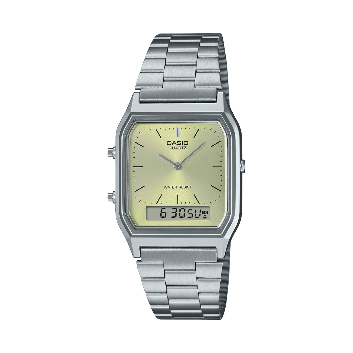 CASIO VINTAGE Mod. EDGY COLLECTION SUNRAY DIAL - GREEN LEMON CASIO COLLECTION & VINTAGE