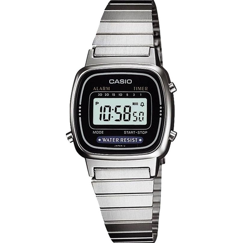 CASIO VINTAGE Mod. ICONIC MINI STEEL - BLACK CASIO COLLECTION & VINTAGE