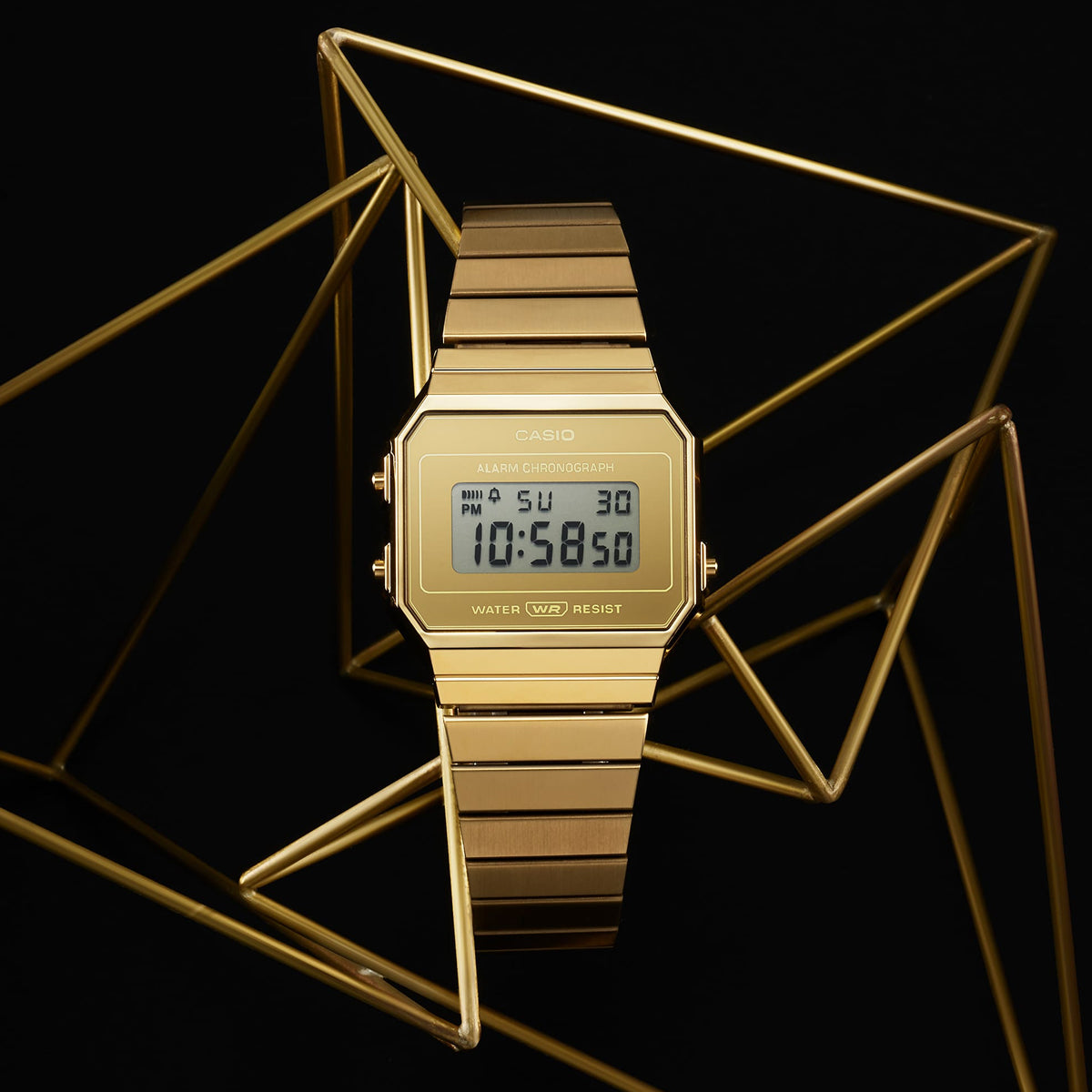CASIO VINTAGE Mod. ICONIC SLIM GOLD CASIO COLLECTION & VINTAGE