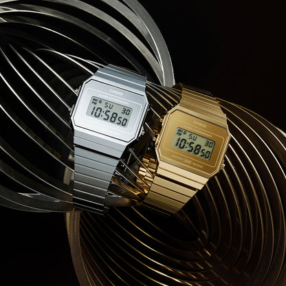 CASIO VINTAGE Mod. ICONIC SLIM GOLD CASIO COLLECTION & VINTAGE