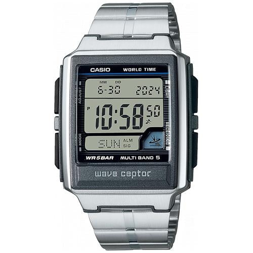 CASIO WAVE CEPTOR - WORLD TIME, RADIO CONTROLLED, Radio signal receiver (EU. USA. Japan) CASIO COLLECTION & VINTAGE
