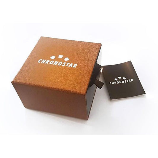 Luxurious packaging for CHRONOSTAR MOD. R3753291004 wristwatch with quartz movement, ideal gift for gent.