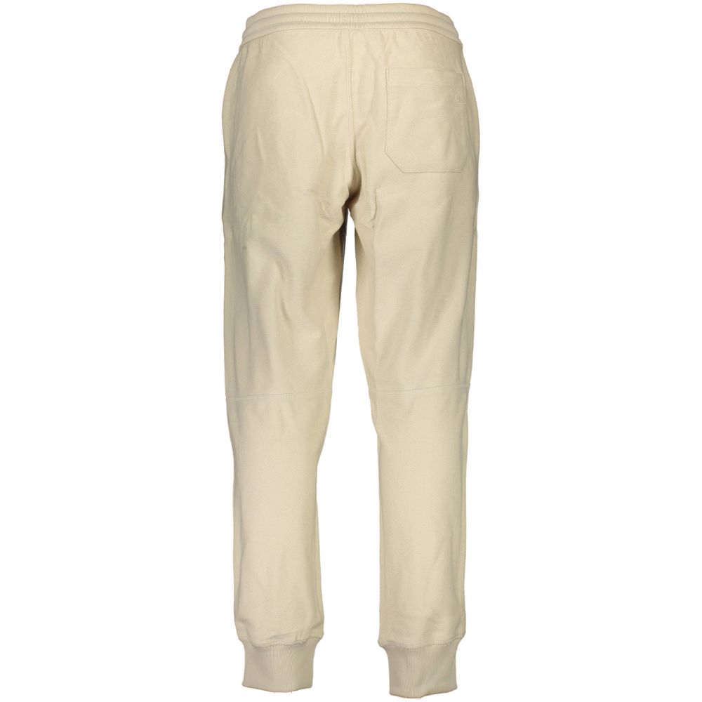 Calvin Klein Beige Cotton Men's Sweatpant Calvin Klein