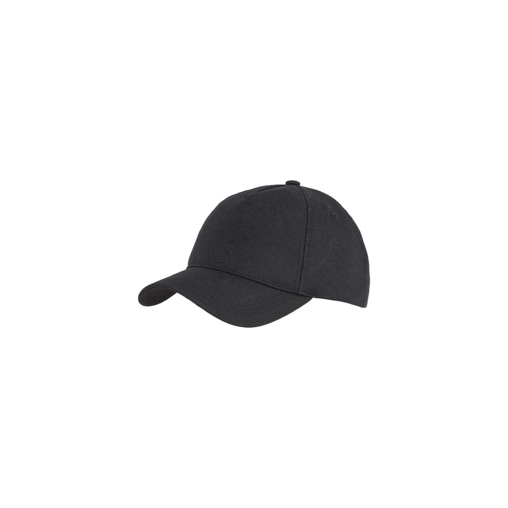 Calvin Klein Black Recycled Polyester Cap (Baseball Hat) Calvin Klein