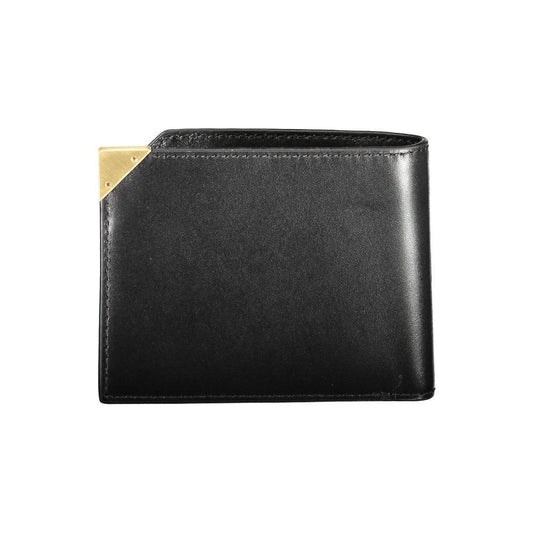 Calvin Klein Black Leather Wallet 1728,67403481248,Bags,Black,Calvin Klein,Men,Men - Bags,New with tags,Wallets - Men - Bags CA-16824