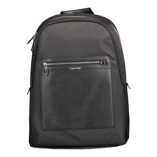Calvin Klein Black Polyester Backpack 1728,67403481248,Backpacks - Men - Bags,Bags,Black,Calvin Klein,Men,Men - Bags,New with tags CA-12417