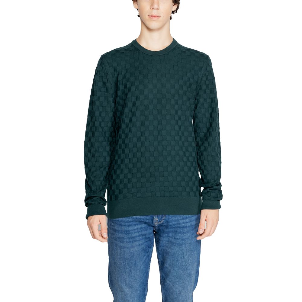 Calvin Klein Green Organic Cotton Sweatshirt Calvin Klein