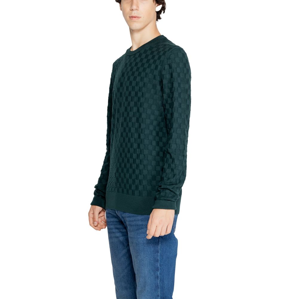 Calvin Klein Green Organic Cotton Sweatshirt Calvin Klein
