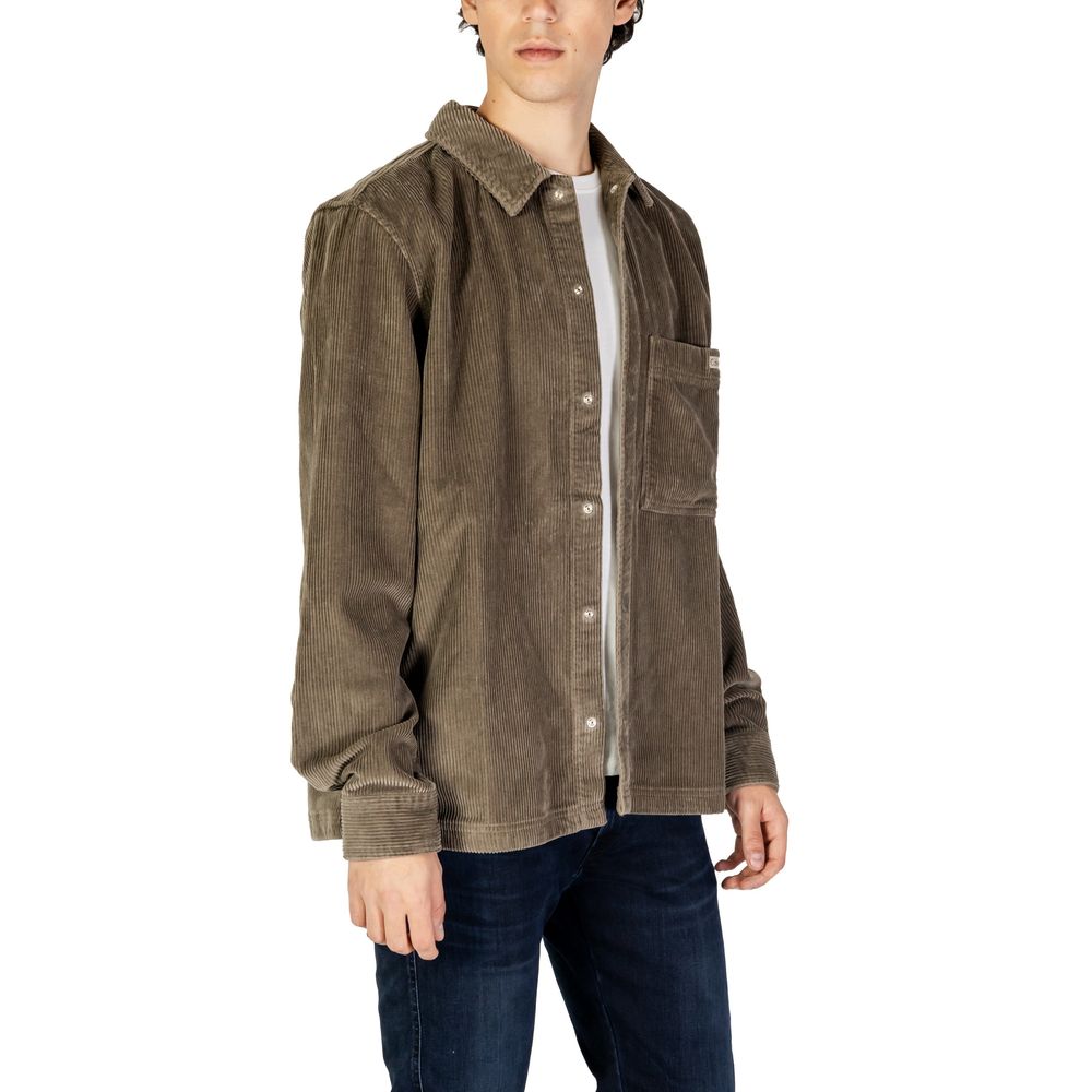 Calvin Klein Jeans Beige Denim Shirt