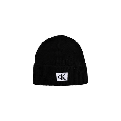 Calvin Klein Jeans Black Marabou Cap (Baseball Hat) Calvin Klein Jeans