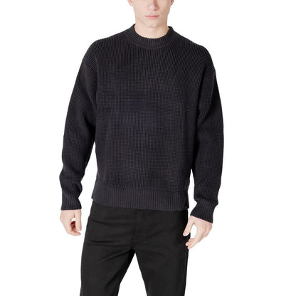 Calvin Klein Jeans Black Organic Cotton Sweatshirt Calvin Klein Jeans