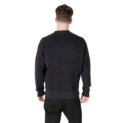Calvin Klein Jeans Black Organic Cotton Sweatshirt Calvin Klein Jeans