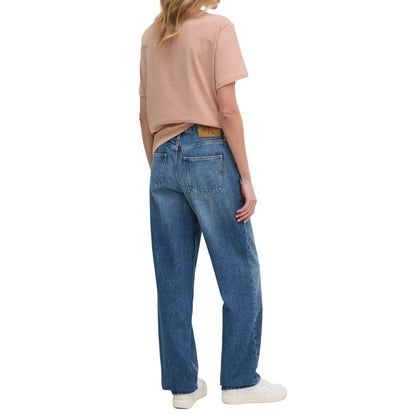 Calvin Klein Jeans Blue Cotton Mom Jeans Calvin Klein Jeans