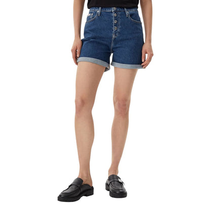 Calvin Klein Jeans Blue Cotton Shorts Calvin Klein Jeans