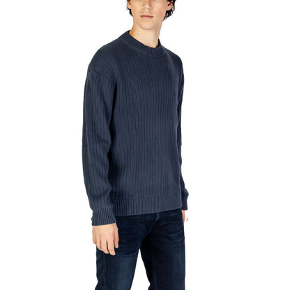 Calvin Klein Jeans Blue Cotton Sweatshirt Calvin Klein Jeans
