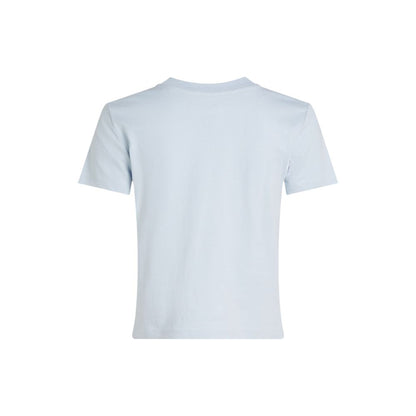 Calvin Klein Jeans Blue Recycled Cotton T-Shirt Calvin Klein Jeans