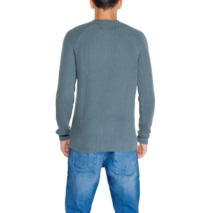Calvin Klein Jeans Green Organic Cotton Sweatshirt Calvin Klein Jeans