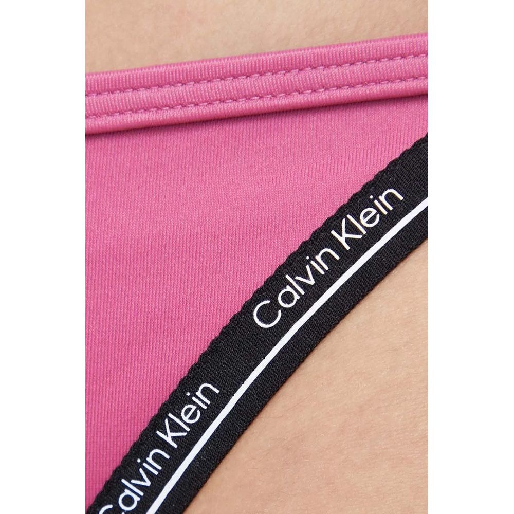 Calvin Klein Jeans Pink Polyester Swim Briefs Calvin Klein Jeans