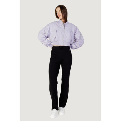 Calvin Klein Jeans Purple Polyamide Bomber Calvin Klein Jeans