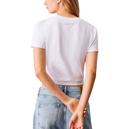 Calvin Klein Jeans White Recycled Cotton Sportswear Calvin Klein Jeans