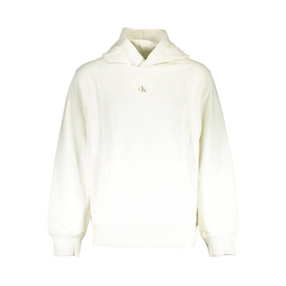 Calvin Klein White Cotton Men's Sweatshirt Calvin Klein