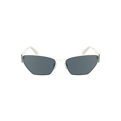 Calvin Klein White Metal Women Sunglass