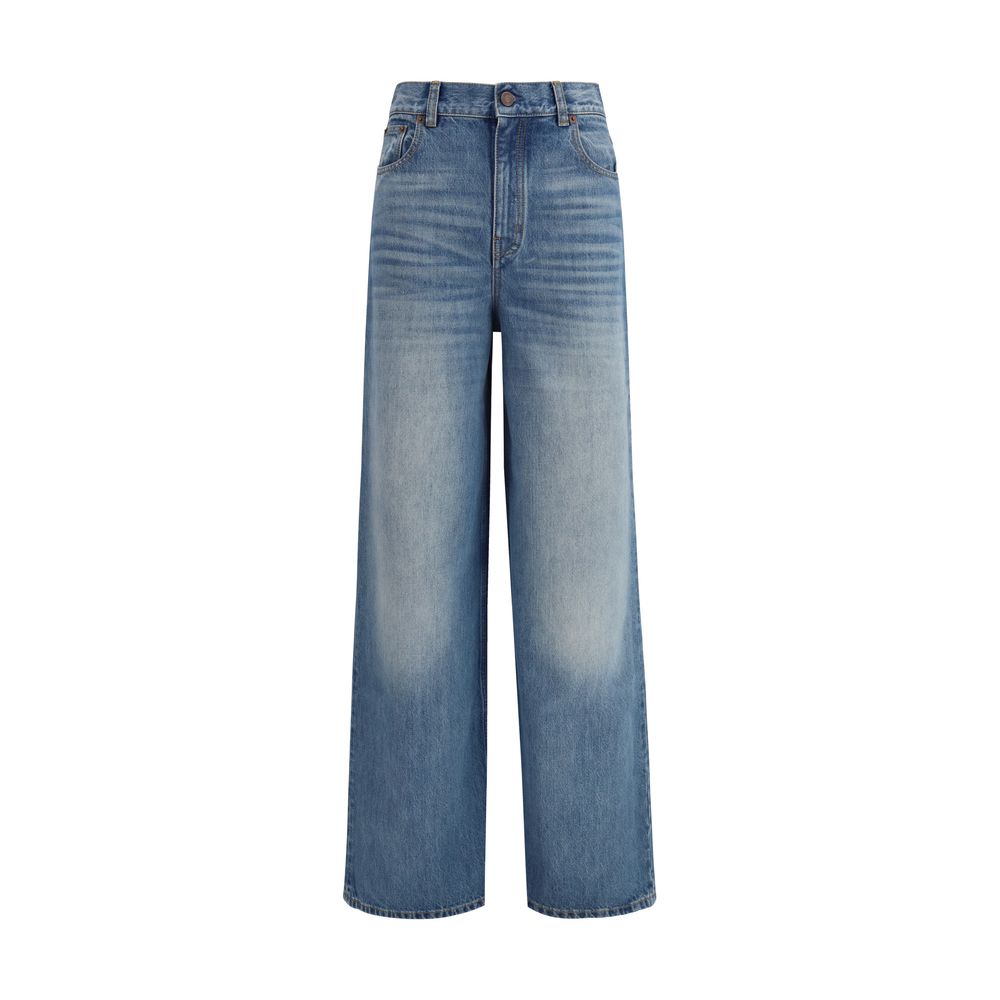 Chloé Blue Cotton Jeans Denim Chloé
