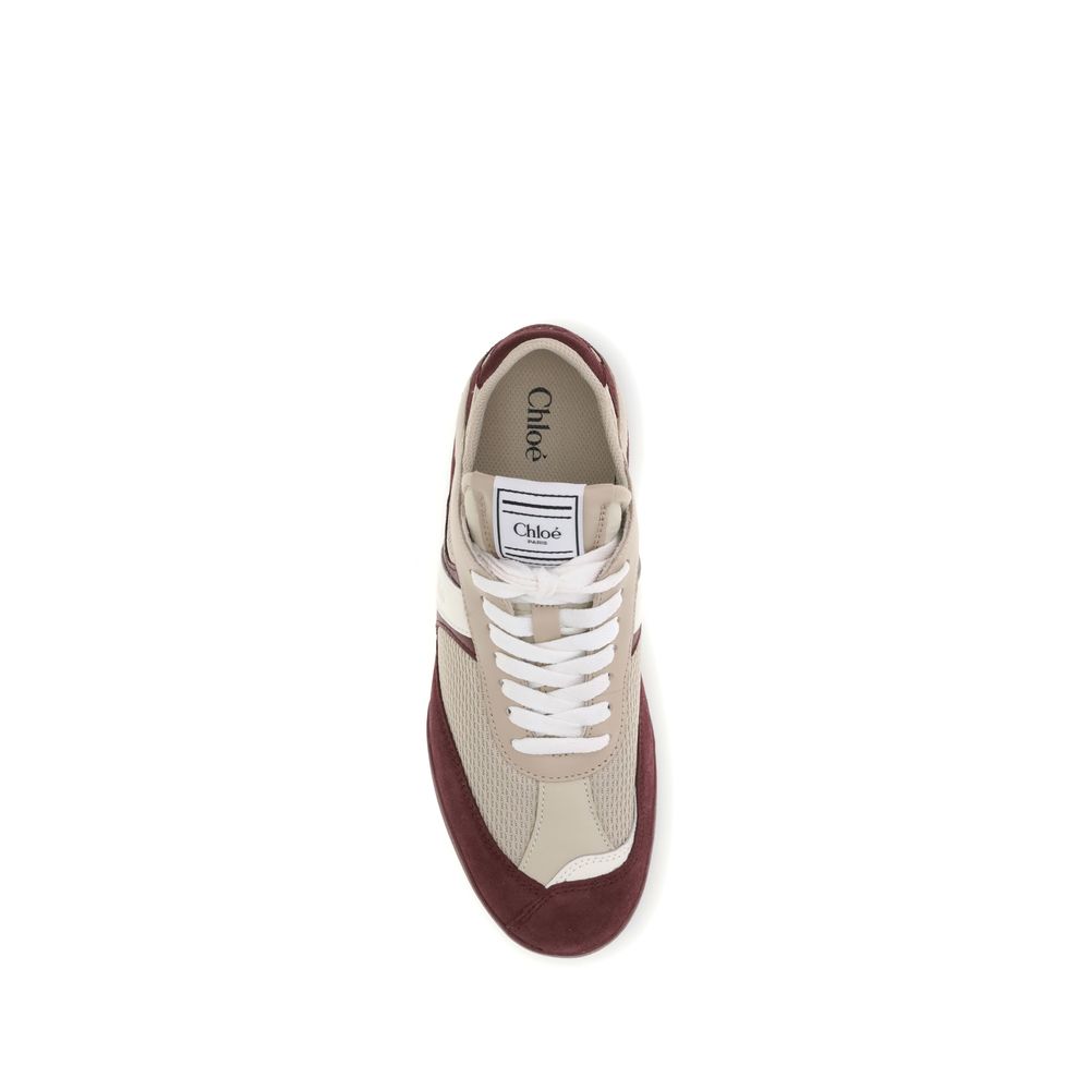 Chloé Multicolor Calf Leather Bos Taurus Athletic Sneakers
