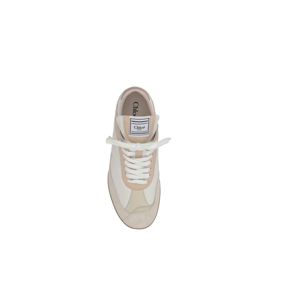 Chloé Multicolor Calf Leather Bos Taurus Low Top Sneakers