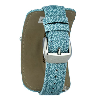 Chronotech Green Leather Dress Watch Chronotech