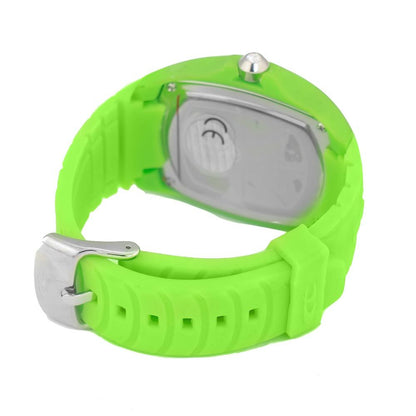 Chronotech Green Rubber Bracelet Watch Chronotech