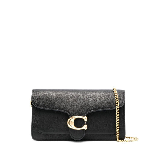 Coach Tabby chain leather clutch