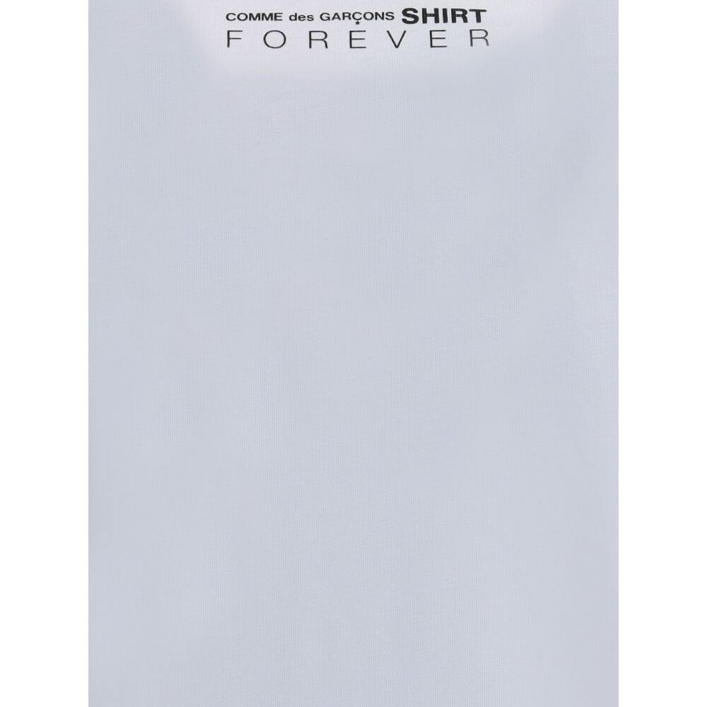 Comme Des Garçons White Cotton Sportswear