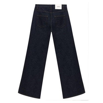 Coperni Blue Cotton High-Waisted Jean