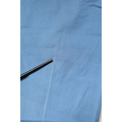 Daniele Alessandrini Blue Cotton Mid Waist Straight Men Denim Jeans Daniele Alessandrini